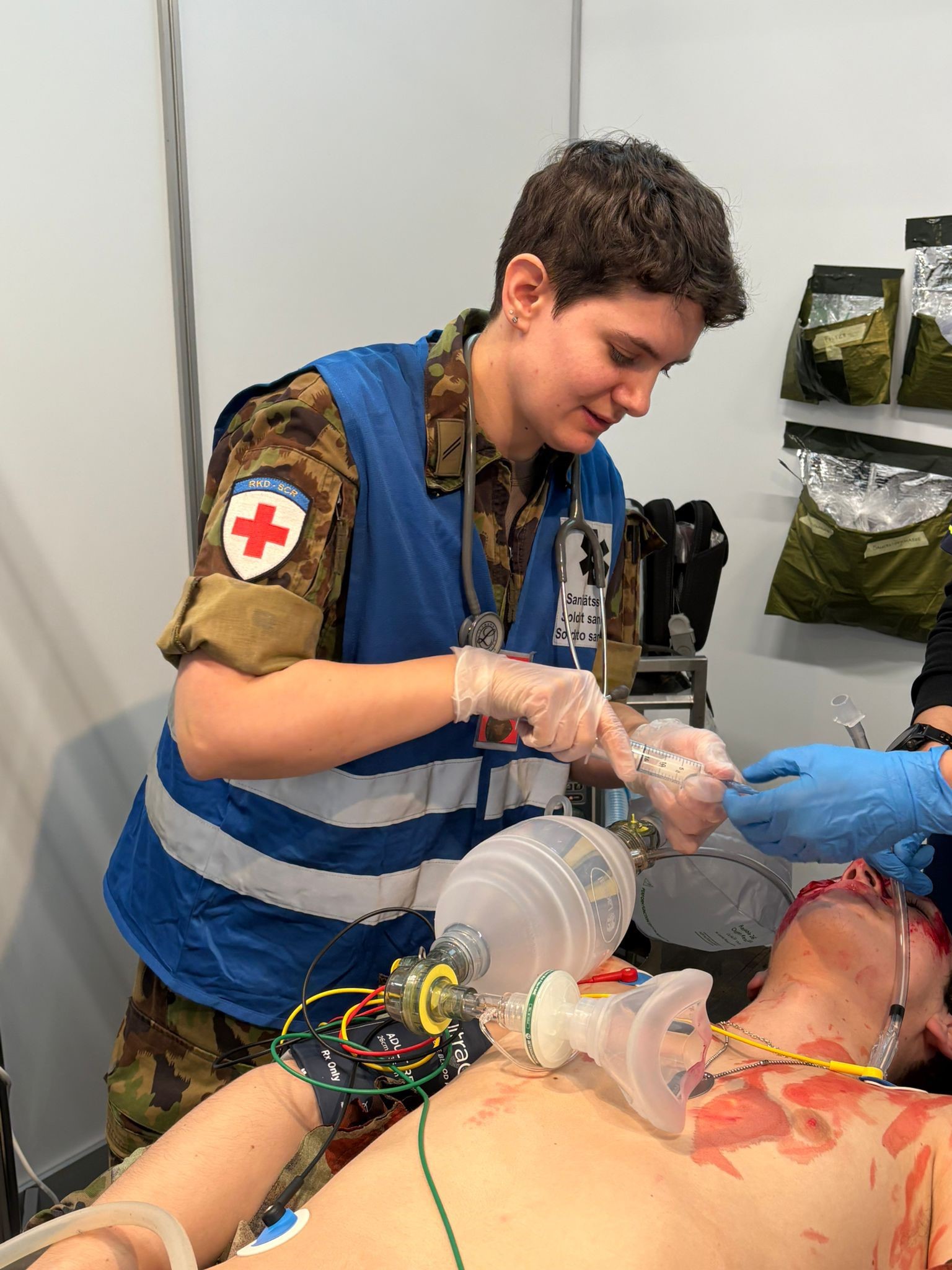 Training in der Intubation