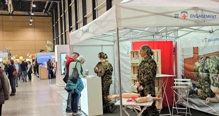 Rotkreuzdienst RKD an der LUGA 